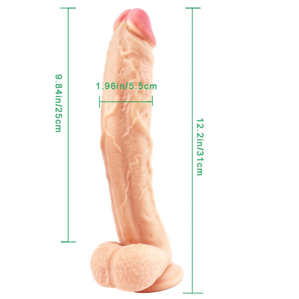 Soft Realistic Dildos For Women Sex Toys Curved Penis G-Spot Powerful Suction Orgasm Vagina Masturbators Adults Dildo