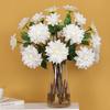 Luxurious Artificial Dahlias Flowers Durable Realistic Dahlias Flowers Fake Flower  Wedding