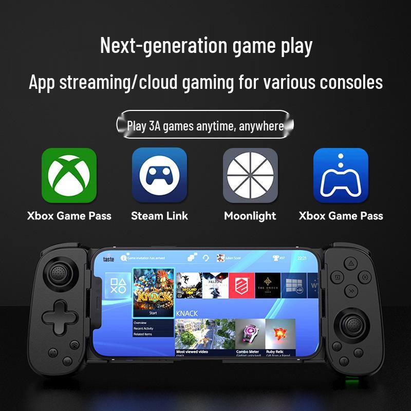 D6DP Wireless Bluetooth Dual Hall Motion Game Controller for Mobile, Switch, Android, iOS, and PC