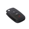 Suitable for Volkswagen Bora Santana Golf Car Silicone Key Cover Soft Rubber Key Bag Remote Control Protective Cover