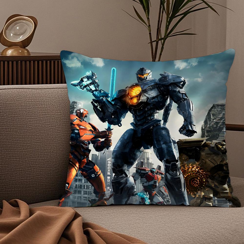 MovieP-PacificS R-RimS Pillow Case Silky Elegant Comfort Sofa Bed Invisible Zipper