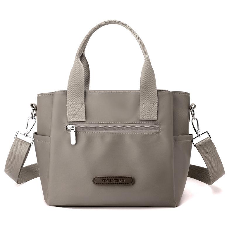 

Сумка через плече Жіноча сумочка великої місткості Однотонна сумка для матері сірий