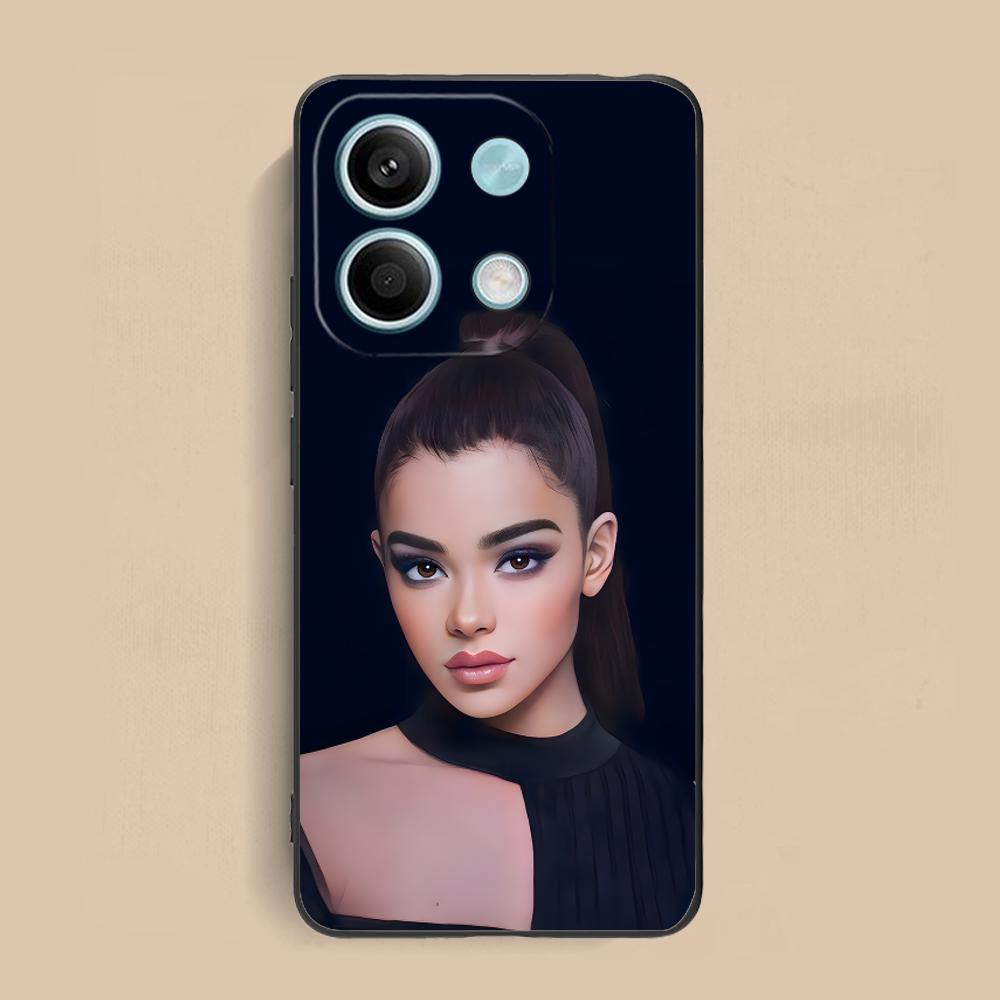 

Hailee Steinfeld Matte TPU Mobile Phone Case for Xiaomi Redmi 15 14 13 12 A5 3 2 1 C Plus 4G 5G Colorful Printing Cover Redmi A1+