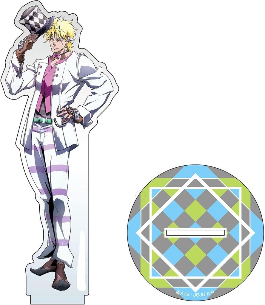 JoJo's Bizarre Adventure Zeppeli Big Acrylic Stand JoJo's Bizarre Adventure Part 2 Battle Tendency Official Merchandise