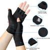 Hand Wrist Brace Finger Pain Relief Gloves Support Compression Copper Arthritis Gloves