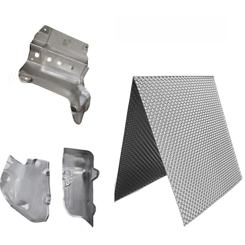 Heat Shield Welding Sheet Stainless Mat For Turbo Downpipe Manifold Engine Insulation Board Motorcycle Exhaust Pipe Chargers