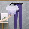 Spring/Summer Retro Chinese Style Mesh Layered Yoga Tank Top for Women