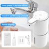 380ML Touchless IPX5 Waterproof Wall-Mounted ABS Material New Electric Automatic Smart Sense Soap Dispenser for Bathroom Kitchen