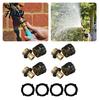 Quick Connect Garden Hose Connector Fittings Release 3/4 Inch Leakproof Water Adapter Universal Fittings for Irrigation Adapter