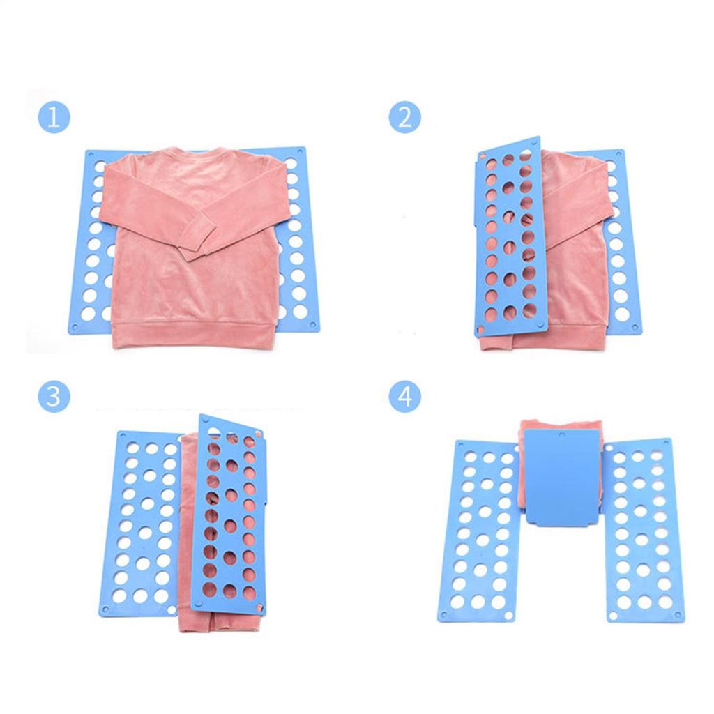 Clothes Folding Board Clothing Folder Bender Plastic Kids Laundry Foldable Helper Tool Household Liner Sorter Laundry Organizer
