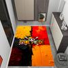 One Piece Luffy Themed Anti-Slip Rugs - Polyester Home Decor, Suitable for Bedrooms, Living Rooms, Doorways, Studios, and Decorations
