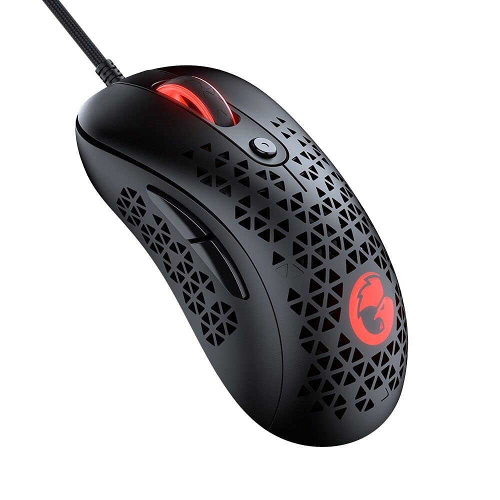 GameSir GM500 Wired Ultralight Gaming Mouse with Skeleton Design