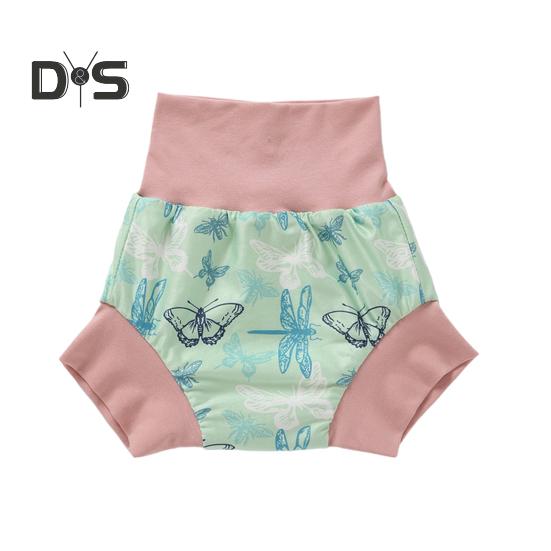 Baby Swimming Trunks 3-Layer Protection Urine Cushion Towel Washable Reusable Elastic Waist Baby Swim Shorts