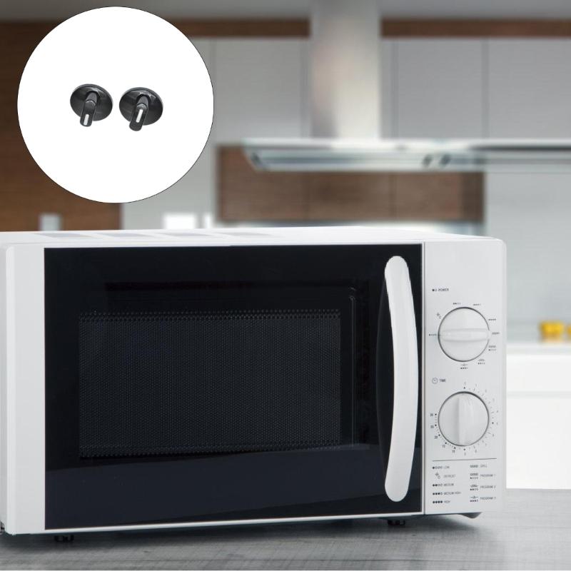 Quick Install 6mm Appliance Knobs For Electric Ovens And Pressure Cookers Universal Replacement Caps Heatproof Plastic Ergonomic Handle Design