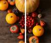 GLASS CUTTING BOARD 2x 30x52 PUMPKINS