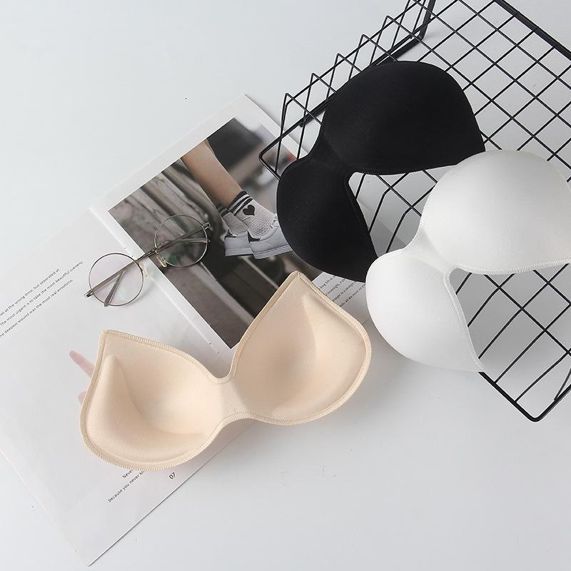 Molded Cup Strapless Backless Yoga Wear with Removable Medium Thickness Inserts