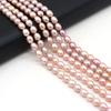 1String, Boho Natural Freshwater Pearls, Rice-shaped Pearl Beads, 5-6 Mm, for DIY Necklace Bracelet, Jewelry Making, Birthday Party Crafts, 36cm