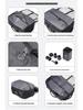 Multifunctional Travel Laptop Backpack, Expandable Vacuum Compressible Carry-On, Single Shoulder Bag for Men and Women