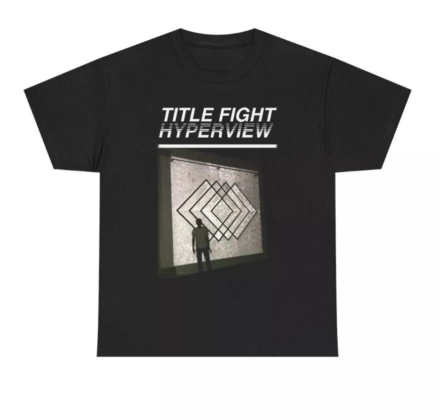 Title Fight Hyperview Short Sleeve T-shirt size S-5XL XXXL