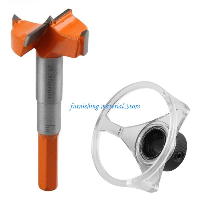 Y5GD Drill Bit Tipped Drill Bit for Hard Plywood Plastic Drilling Hole Woodworking Hinge Cutter