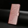 For Samsung Galaxy S24+ Case Butterfly Imprinted Wallet Stand PU Leather Flip Phone Cover with Strap
