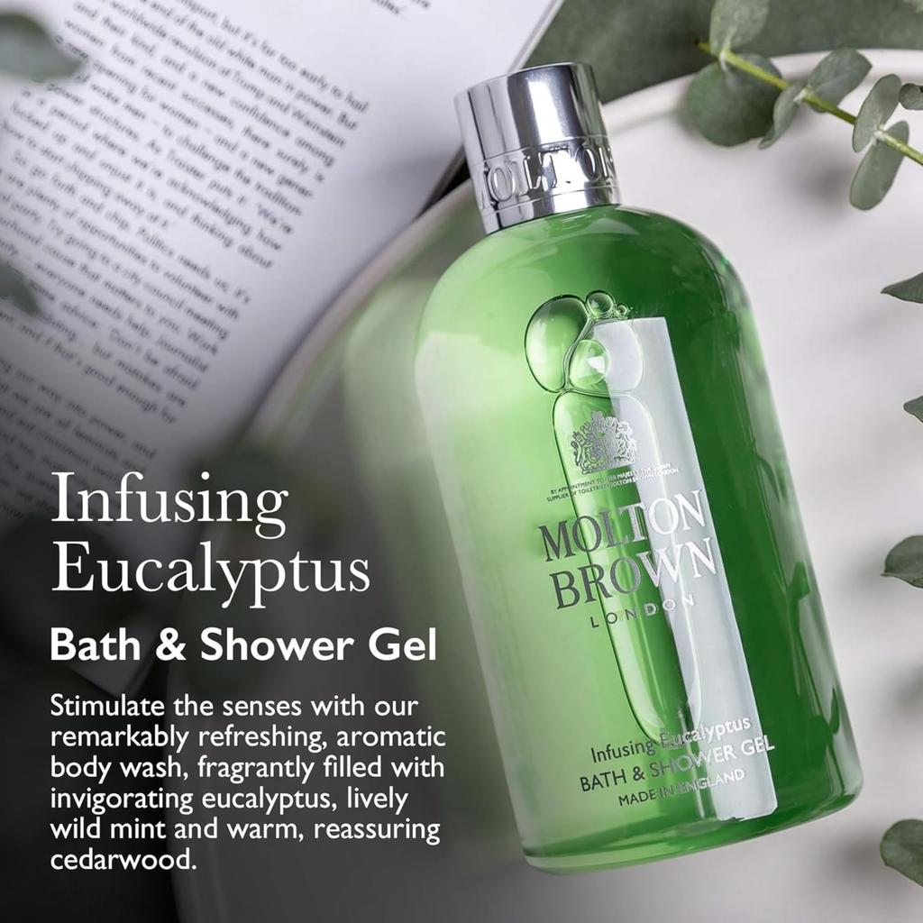 MOLTON BROWN Eucalyptus Bath Shower Gel 300ml Molton Brown [Official] &