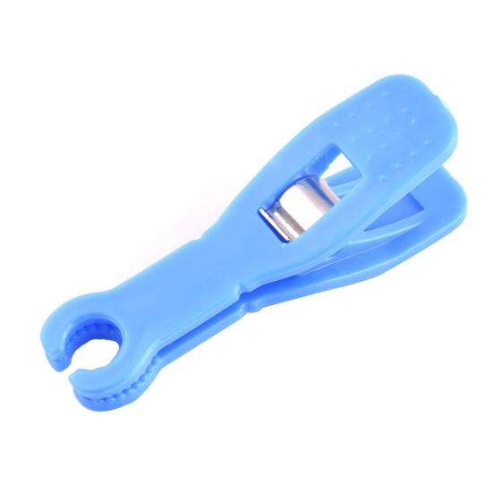 2Pcs Acrylic Opening Pliers Disposable Ear Puncture Tweezers Body Piercing Tool