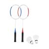 SAKURAI Enjoy Family Badminton Racket Set of 2 with Cover and Shuttlecock EFS-201W