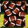 Amerikanisches Football-Decke Überwurf Super Kuschelig Plüsch Wohnzimmer Sofa Couch Kindliche Geburtstagsgeschenke