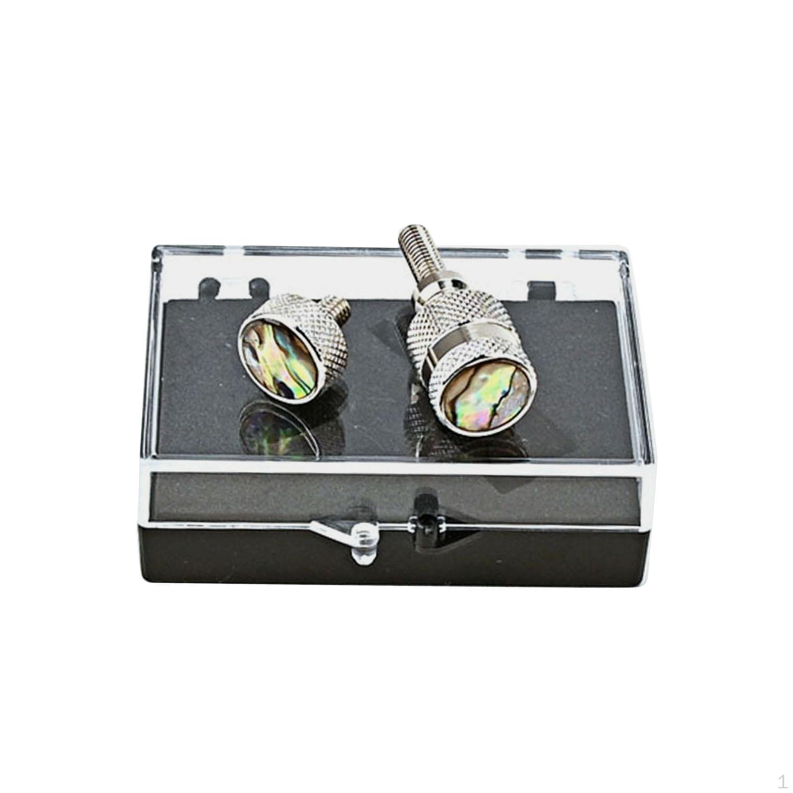 2 шт. Винты для шейки саксофона, сверхпрочные, аксессуары для альт-тенор саксофона, стальное крепление 4mm