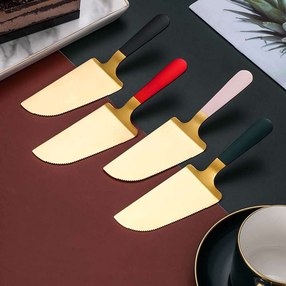 

Serrated Edge Pastry Shovel Kitchen Pizza Spatula Cake Cutter Pie Server Baking Tool