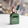 Weihnachtsbaumschmuck Nordischer Eisen Briefkasten Haus Ornament für Weihnachten