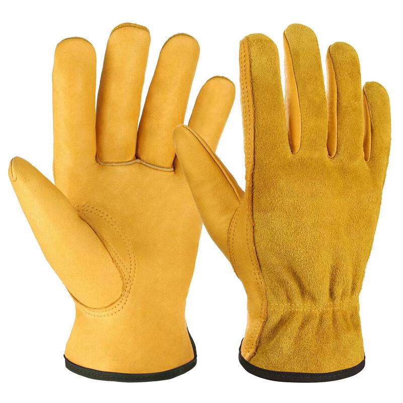 Maihanxin Breathable Cowhide Welding Work Gloves XL