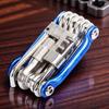 New 11 In 1 Bicycle Repair Set Bike Tool Kit Wrench Screwdriver Chain Hex Spoke Mountain Cycling Tools