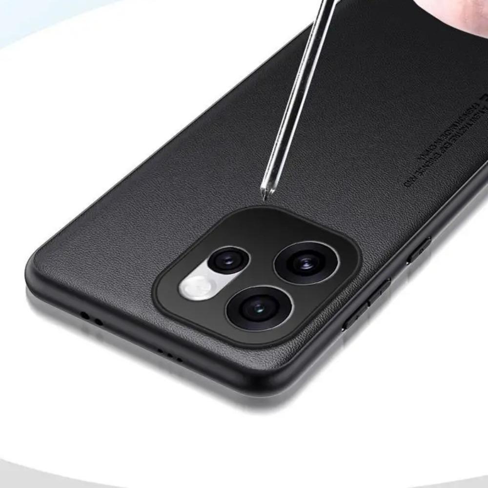 Business PU Leather Matte Phone Case For OPPO Reno 15F 15FS 5G Shockproof Carbon Fiber Texture Pattern Protection Bumper Cover
