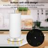 Stainless Steel Paper Towel Stand Nonslip Kitchen Roll Holder Freestanding Paper Roll Holder Stand Desktop Kitchen Paper Holder