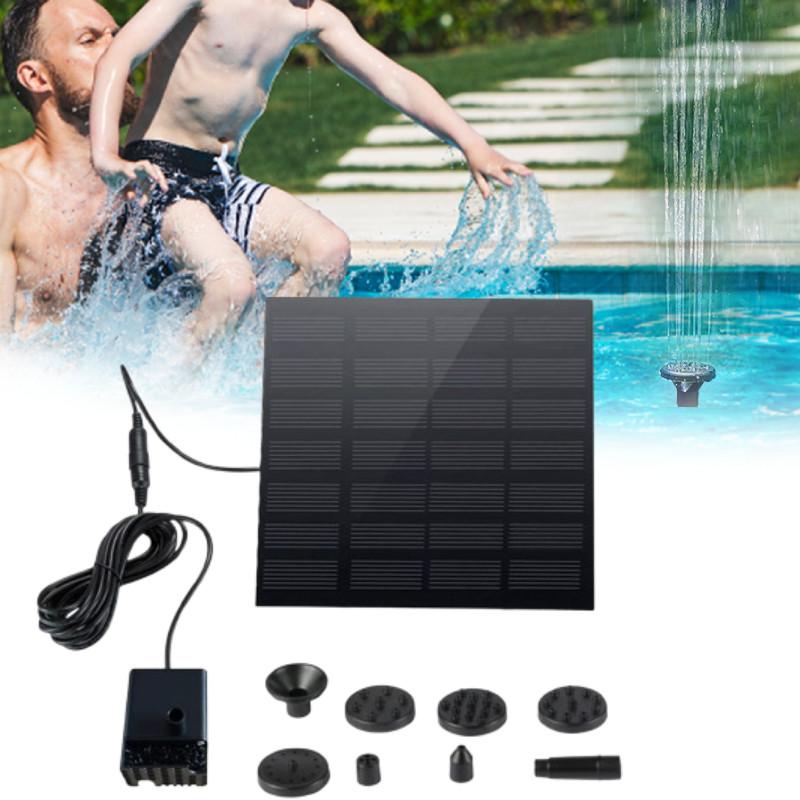 Solar Fountain For Pond And Bird Bath Outdoor Water Feature