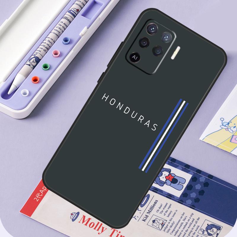 Honduras Flag For Oppo A94 A74 A54 A15 A18 A38 A58 A78 A98 A40 A60 A80 A16 A76 A96 A57 A17 A77 A5 Pro Case