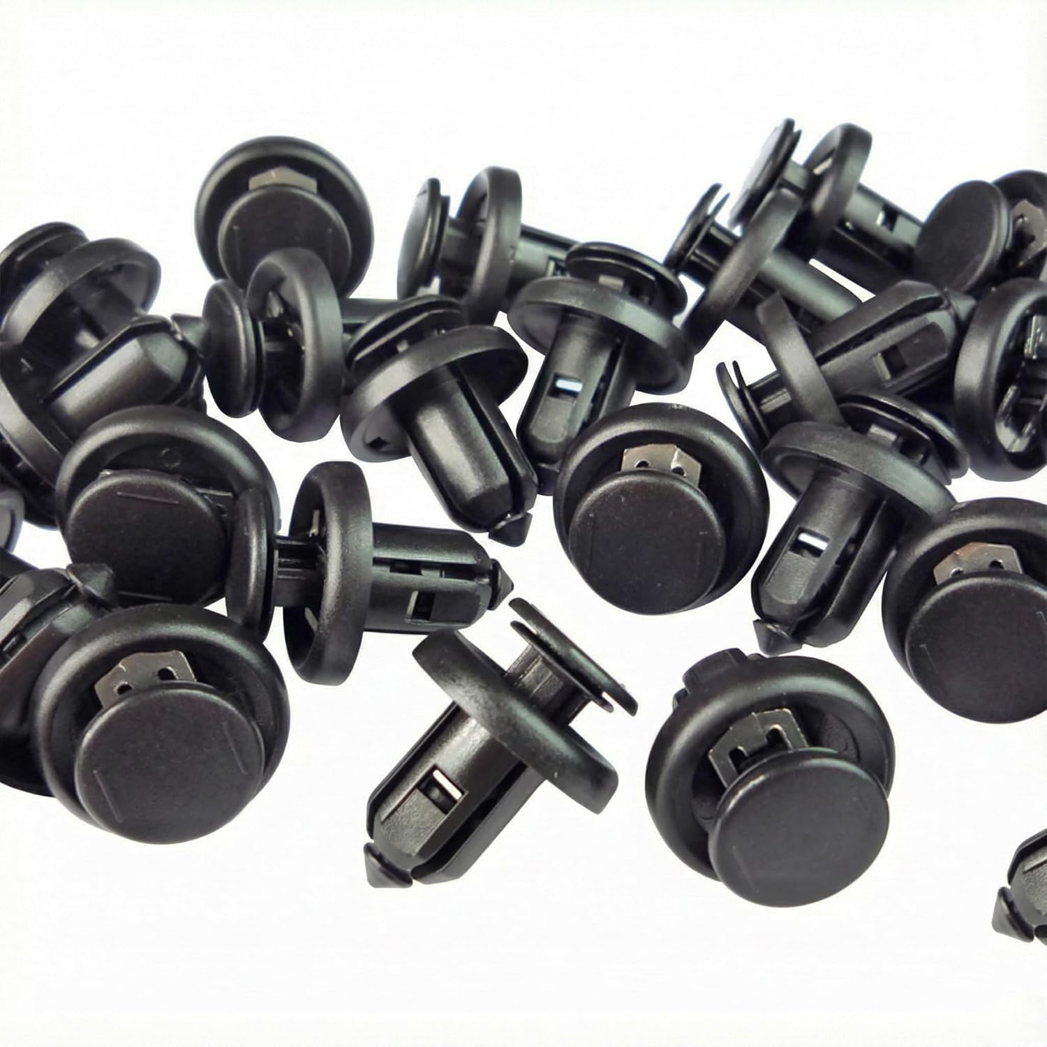 

Woodzdon 15pcs Bumper Clip Splash Shield Retainer with Metal Insert 91505-S9A-003 for Honda Accord Civic Odyssey CR-V for Acura MDX RDX, Fits into 15