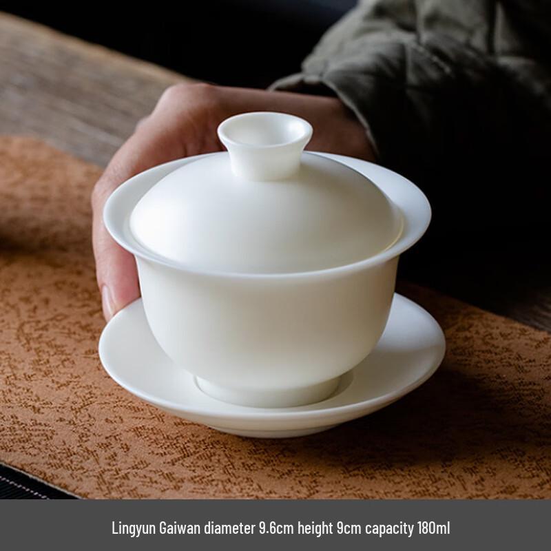 Lingyun Gaiwan Gongfu Tea Set