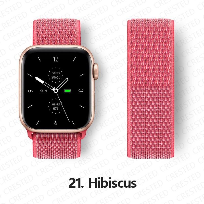 Pasek Nylonowy z Pętelką Do Pasków Apple Watch 44mm 40mm 49mm 41mm 45mm 46mm paski Bransoleta iWatch Seria 7 6 5 se 8 9 ultra 2 3 10 11
