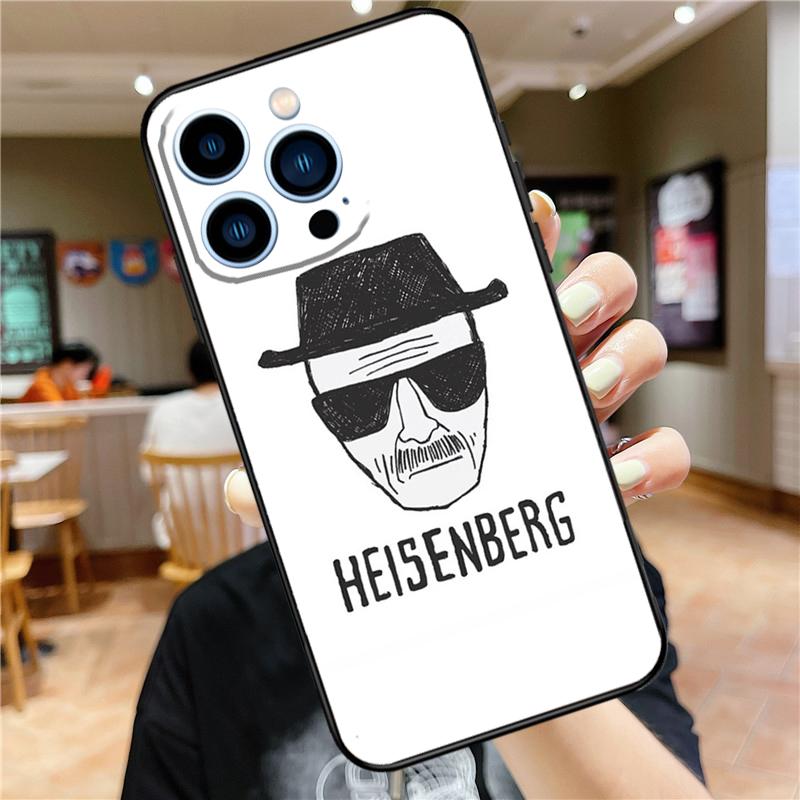 

Heisenberg Breaking Bad Case For iPhone 17 16 15 13 12 11 14 Pro Max Mini Plus 16e 17 Air Bumper Cover Accessories iPhone 16Pro MAX