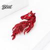 Animal-inspired Jewelry Horse Brooch Sparkling Rhinestones Inlaid Enamel Gift Pin