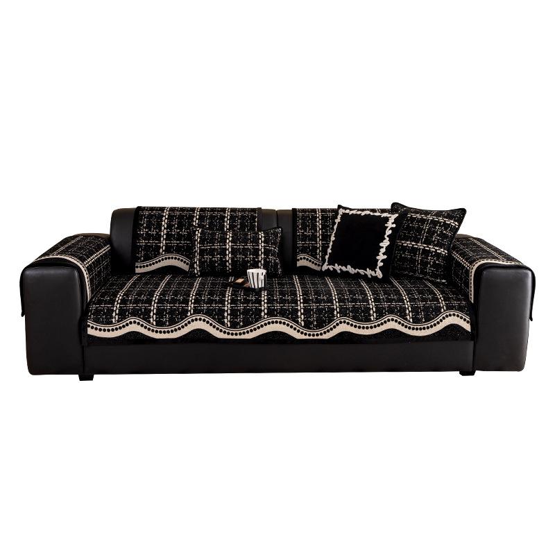 New Popular Sofa Cloth, Cover Cloth, Premium Feeling Cover, All-Season Non-Slip Leather Sofa Cushion, Seat Cushion