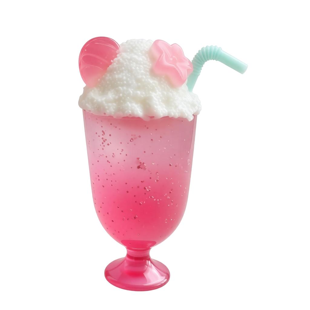 Cute Retro Cream Toy Summer Dessert Desk Decor - Shelf Ornament for Room