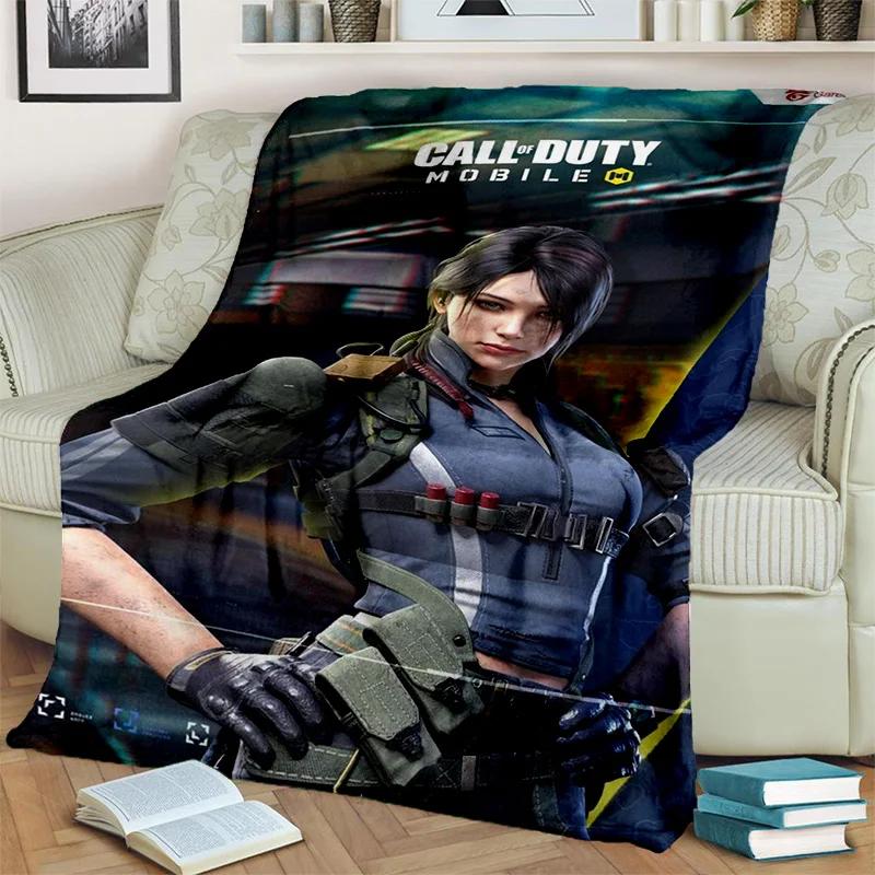 COD Game, 3D Call of Duty ,Gamer HD Blanket,Soft Throw Blanket for Home Bedroom Bed Sofa Picnic Travel Office Cover Blanket Kids