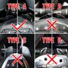 Steering Wheel Paddle For Mercedes AMG W176 W204 S204 W212 S212 W166 C117 W218 X218 X156 C197 Interior Gear Shift Accessory Trim