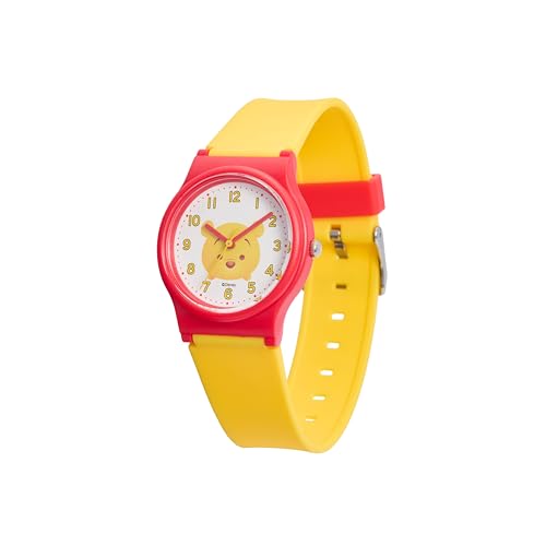 Citizen Q&Q Analog Disney Tsum Tsum Watch, 10 ATM Water Resistant, Urethane Strap, V06A-505VK, Girls' Yellow