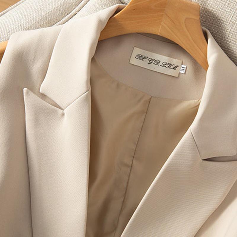 Vestă pentru costum de primăvară, vară, dublu piept, pentru femei, culori solide, fără mâneci, vestă coreeană, haină de stradă, jachetă de designer de afaceri pentru femei