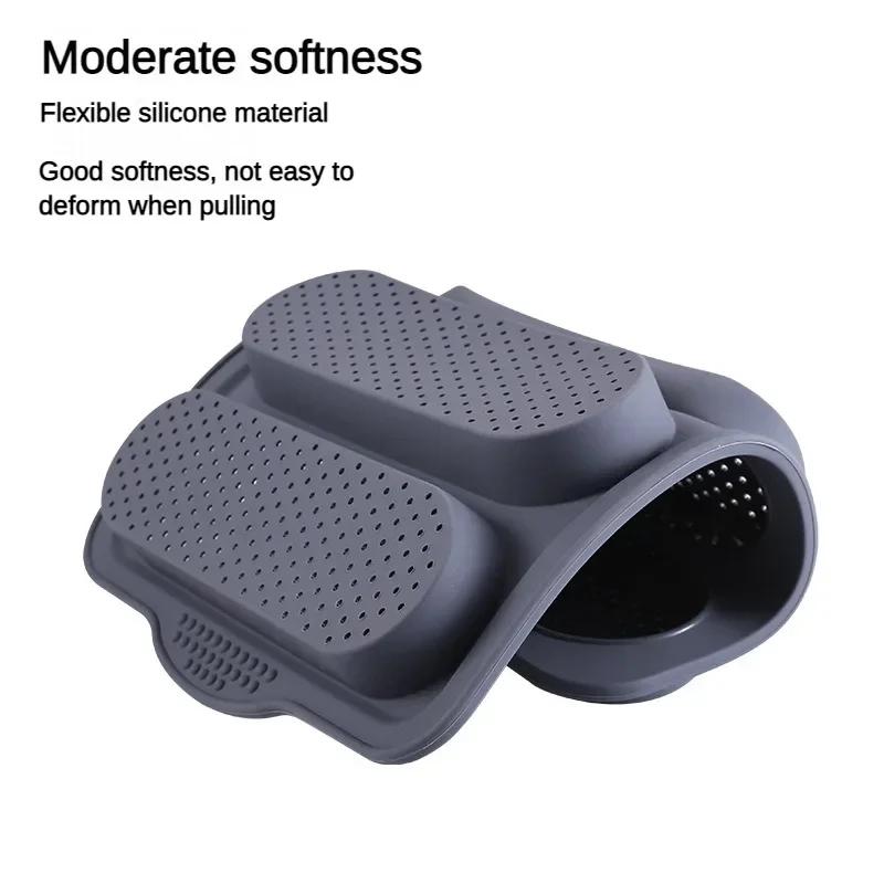 4 Cavity Silicone Baking Mold Heat Resistant Bread Mould Nonstick Baguette Baking Tray Bread Loaf Pan Oven Tool Kitchen Bakeware